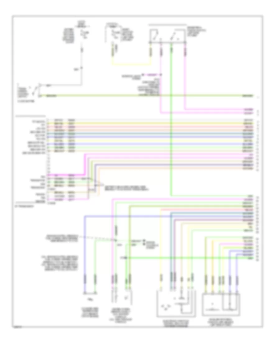 2 5L A T Wiring Diagram Except Hybrid 1 of 2 for Ford Fusion SEL 2010