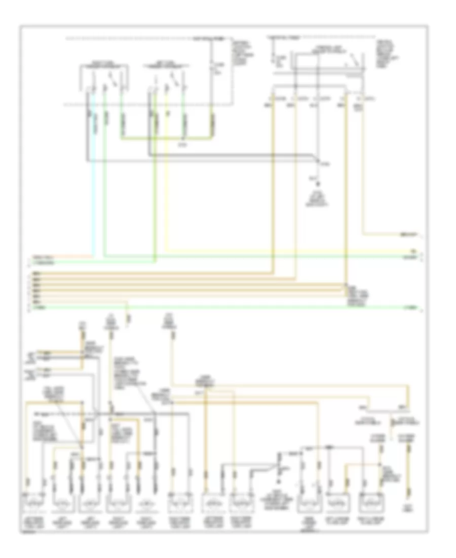6.0L Diesel, Exterior Lamps  Trailer Connector Wiring Diagram (2 of 3) for Ford F450 Super Duty 2005