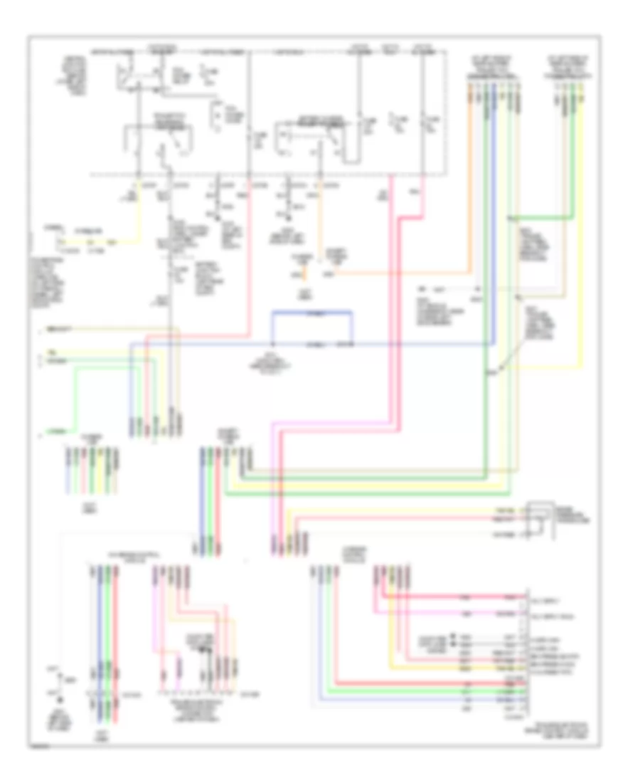 6.0L Diesel, Exterior Lamps  Trailer Connector Wiring Diagram (3 of 3) for Ford F450 Super Duty 2005