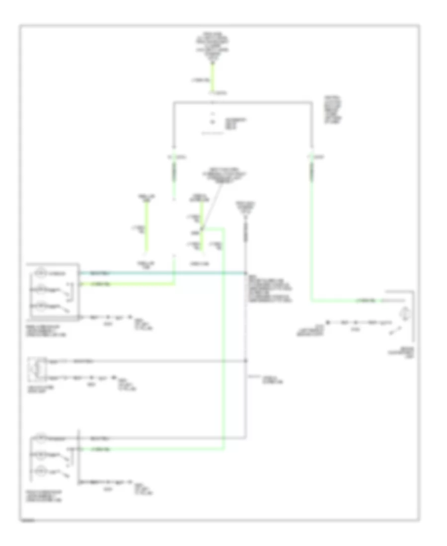 Courtesy Lamps Wiring Diagram (2 of 2) for Ford F450 Super Duty 2005