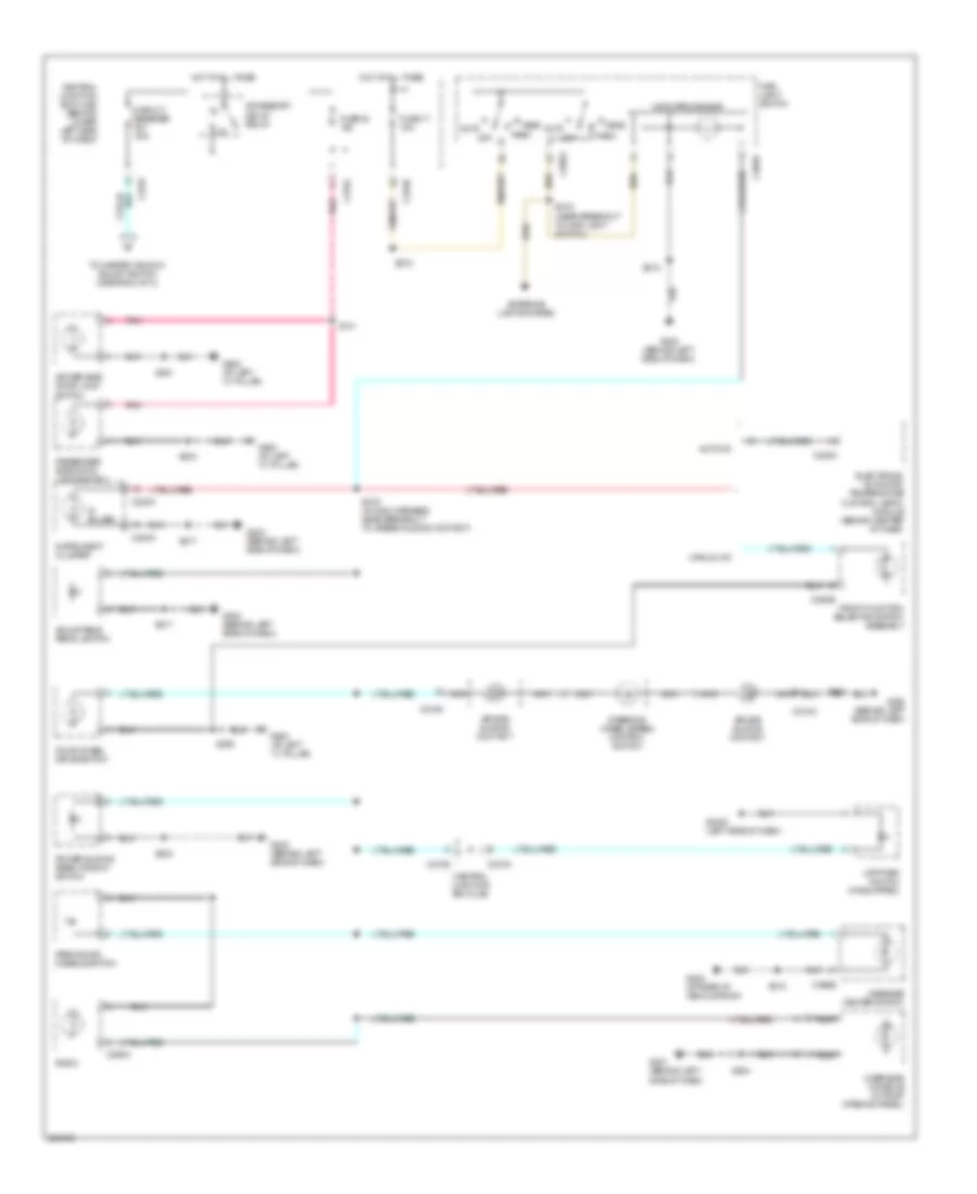 Instrument Illumination Wiring Diagram (1 of 2) for Ford F450 Super Duty 2005
