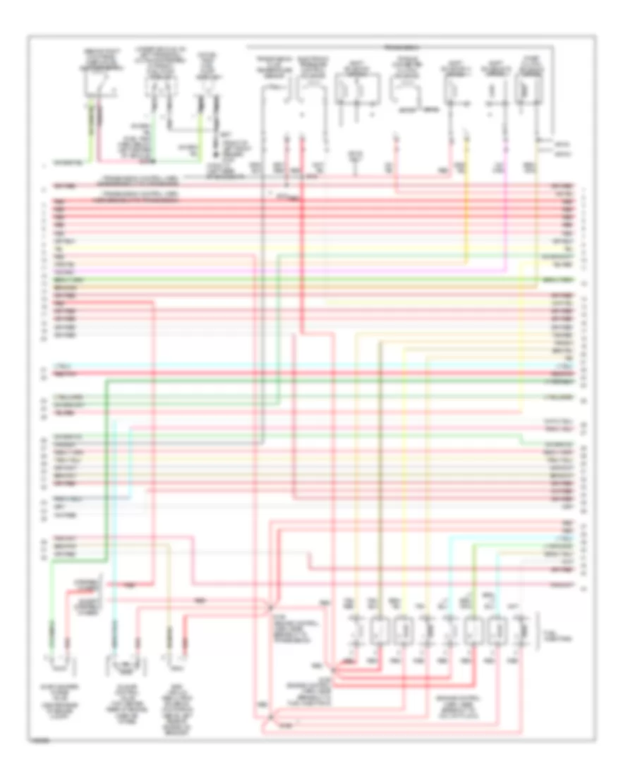 5.4L, Engine Performance Wiring Diagram (3 of 4) for Ford Cutaway E350 Super Duty 2003
