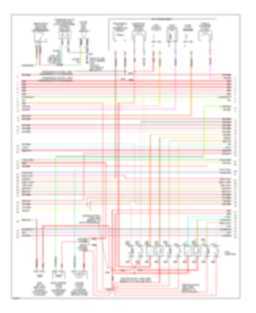 6.8L, Engine Performance Wiring Diagram (3 of 4) for Ford Cutaway E350 Super Duty 2003