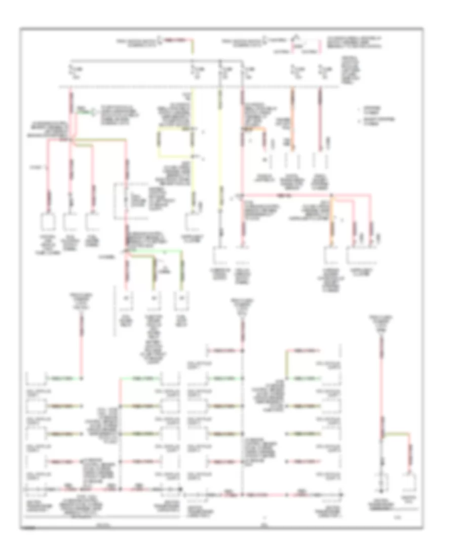 Power Distribution Wiring Diagram 4 of 5 for Ford Cutaway E350 Super Duty 2003
