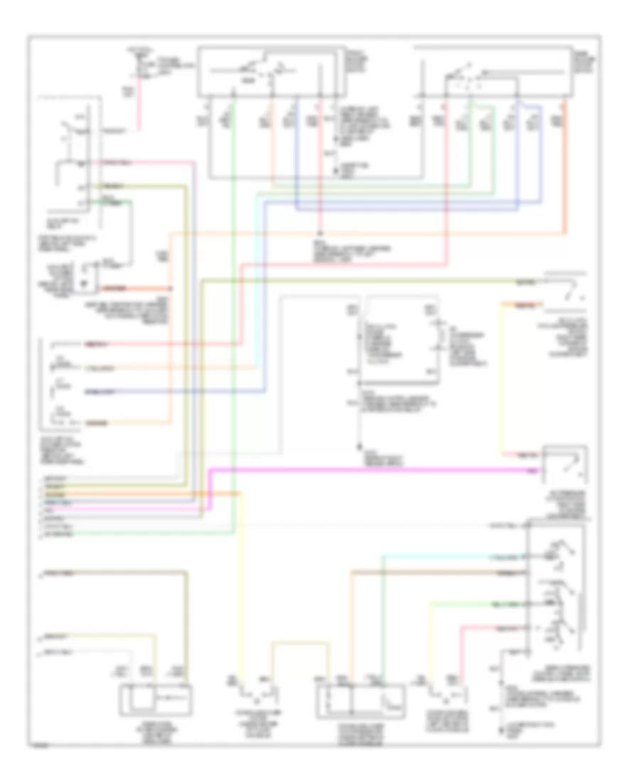Automatic AC Wiring Diagram (3 of 3) for Ford Expedition 1999