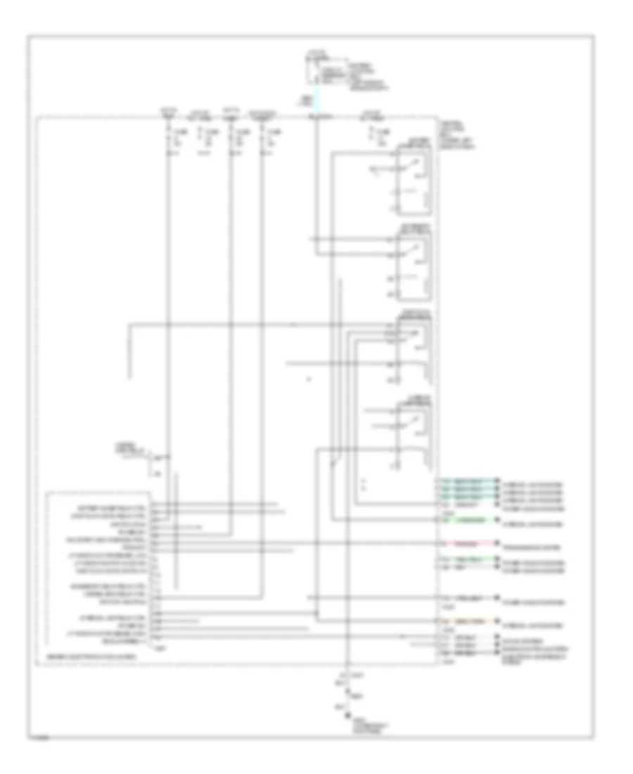 Body Computer Wiring Diagrams 1 of 2 for Ford Expedition 1999