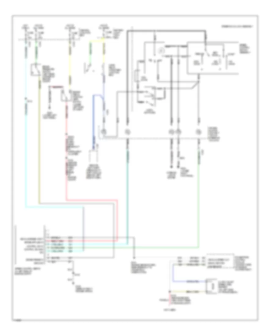 Cruise Control Wiring Diagram for Ford Expedition 1999
