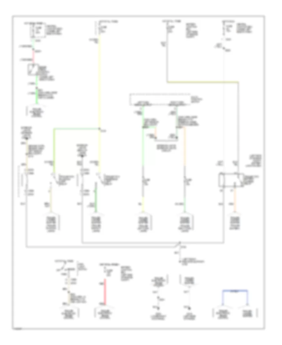 TrailerCamper Adapter Wiring Diagram for Ford Expedition 1999