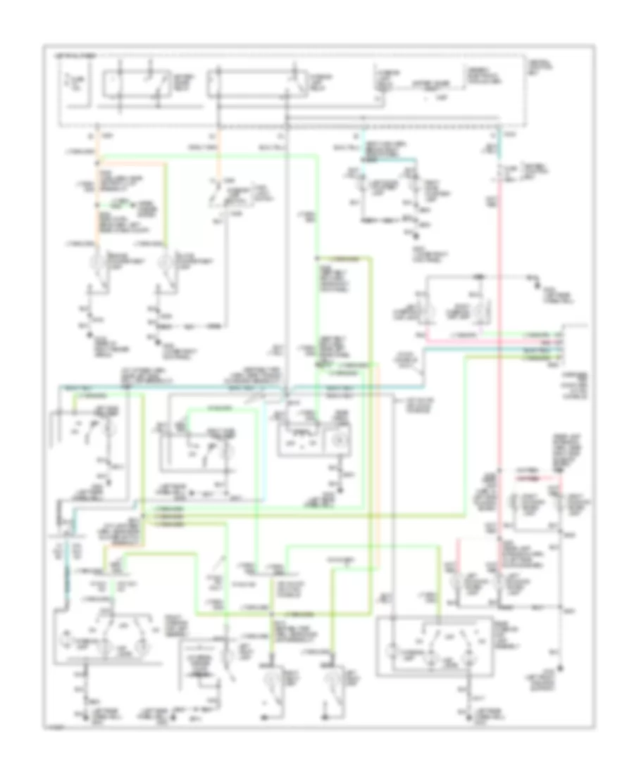 Courtesy Lamps Wiring Diagram for Ford Expedition 1999