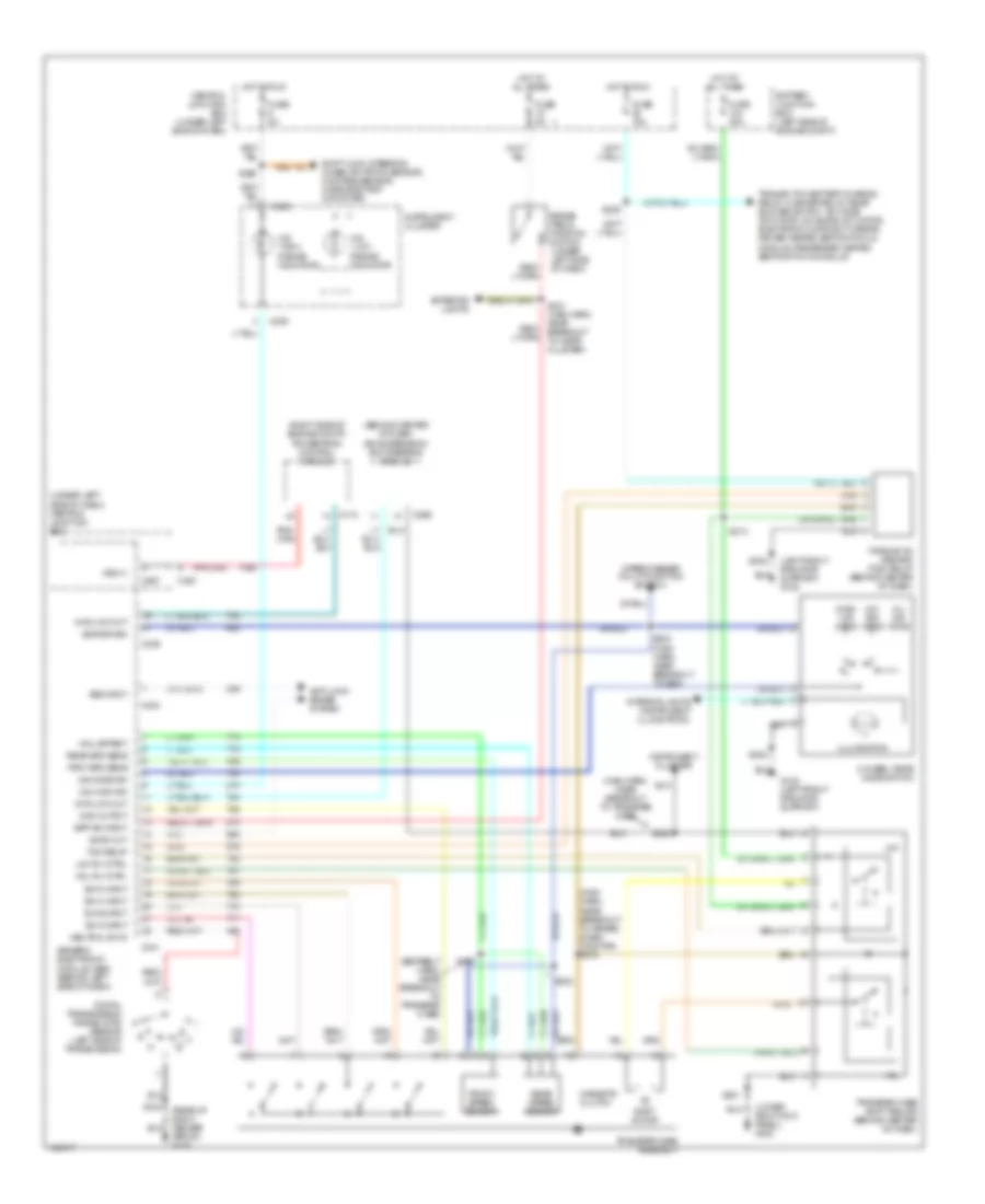 4WD Wiring Diagram for Ford Expedition 1999