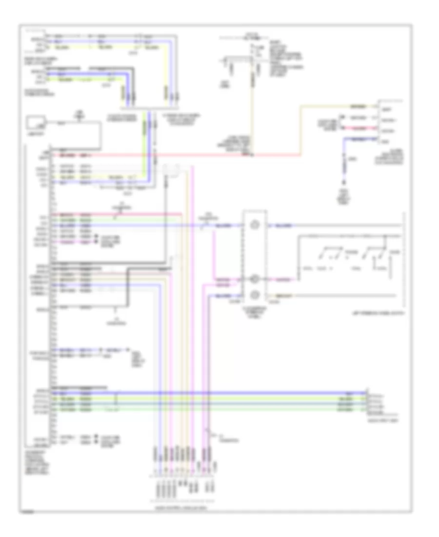 SYNC Radio Wiring Diagram for Ford Cutaway E250 2012