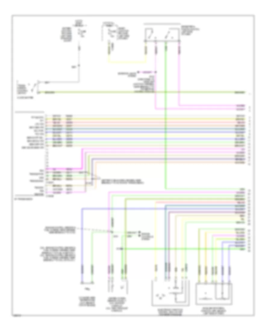 3 0L A T Wiring Diagram 1 of 2 for Ford Fusion Sport 2010