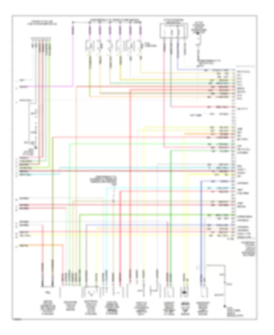 4.0L, Engine Performance Wiring Diagram (4 of 4) for Ford Explorer 2004