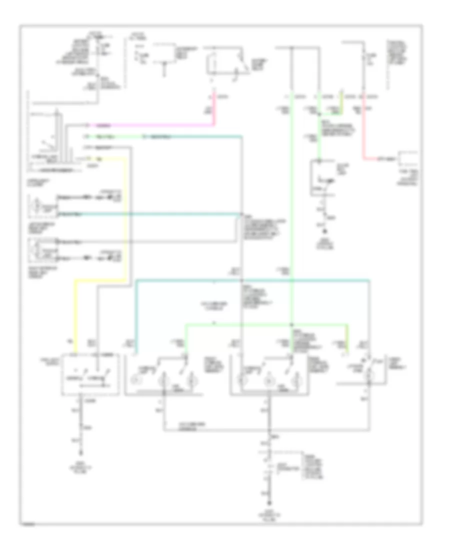 Courtesy Lamps Wiring Diagram Base for Ford Explorer 2004