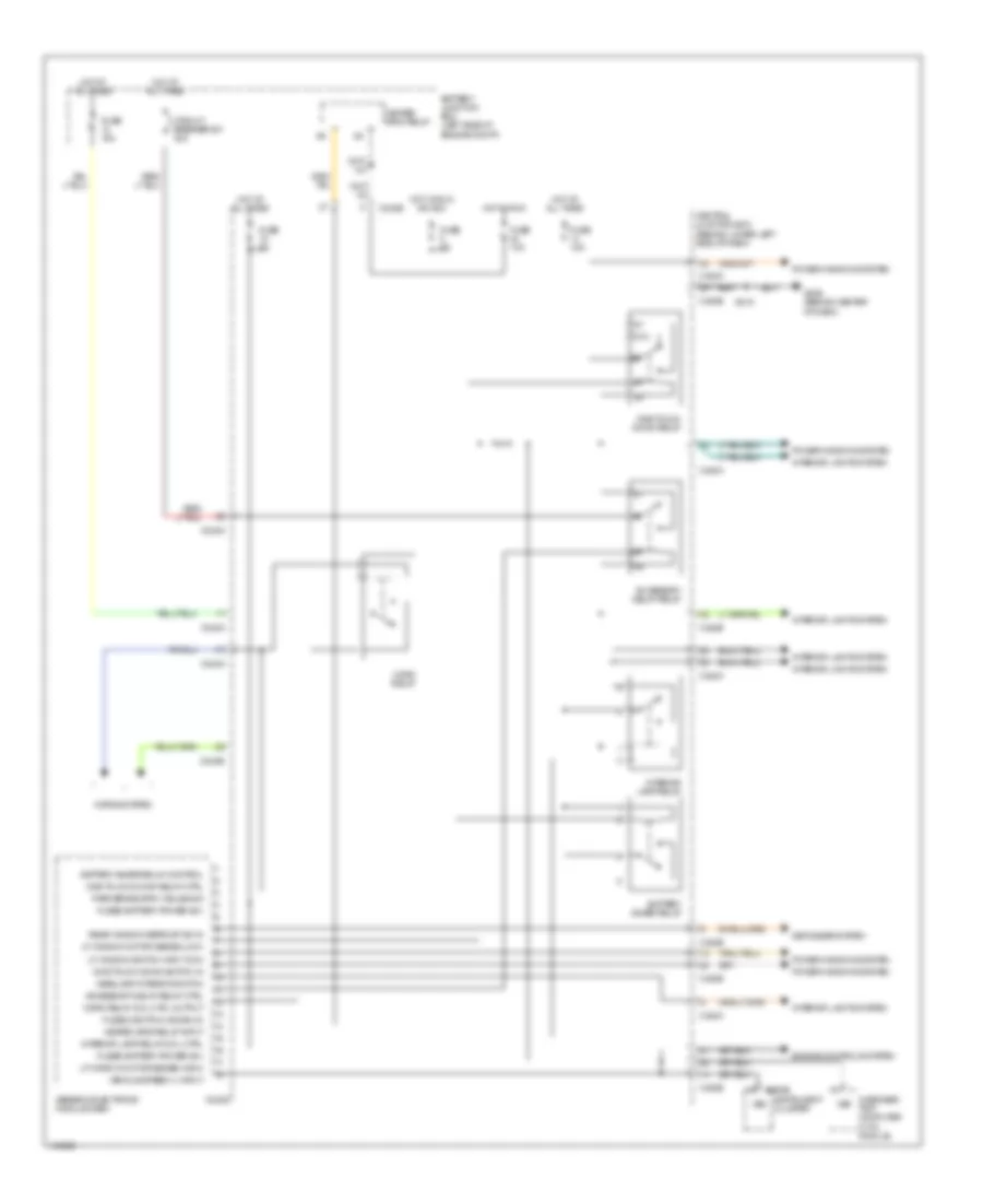 2001 excursion turn signal relay location