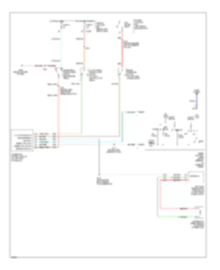 7.3L DI Turbo Diesel, Cruise Control Wiring Diagram for Ford Excursion 2001