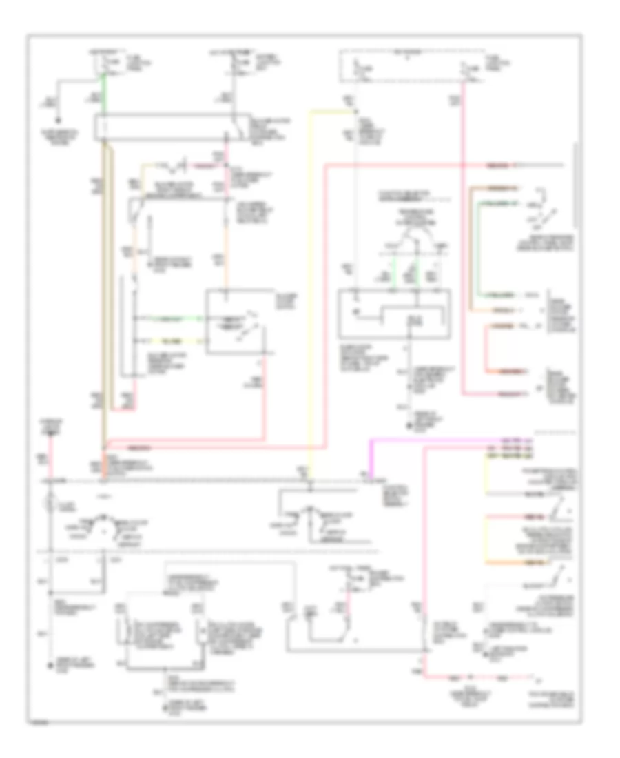 Manual A C Wiring Diagram for Ford Explorer 1999