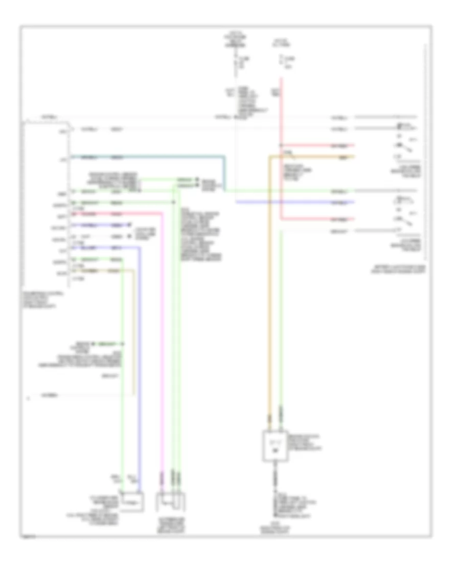 Manual AC Wiring Diagram (2 of 2) for Ford Mustang 2010