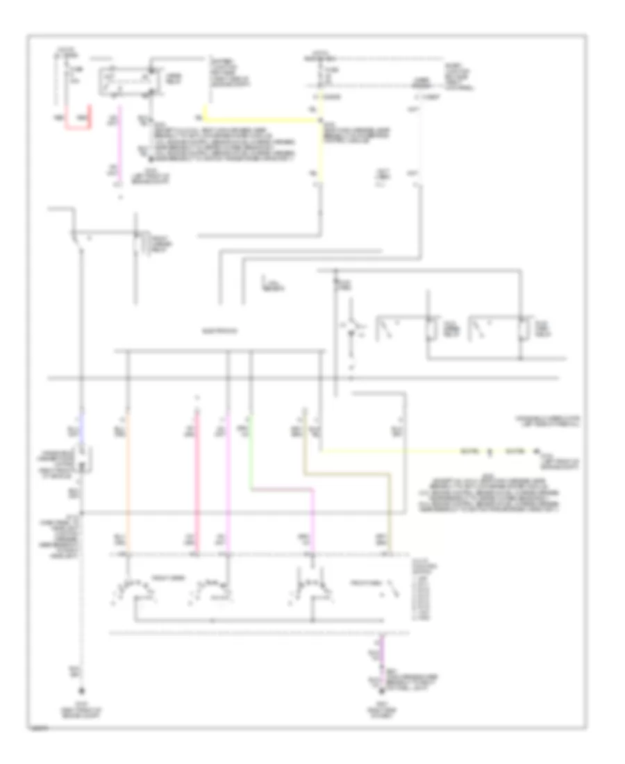WiperWasher Wiring Diagram for Ford Mustang 2010