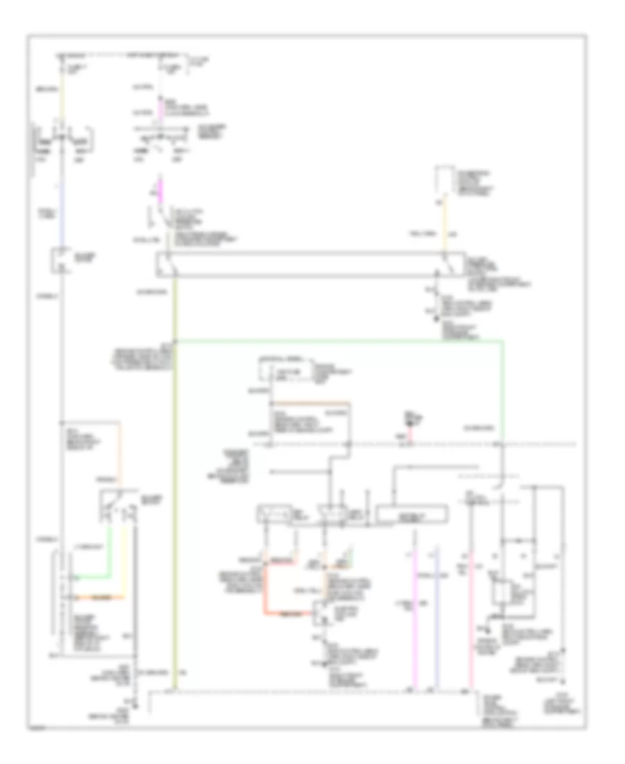 4.6L, AC Wiring Diagram for Ford Mustang 1997