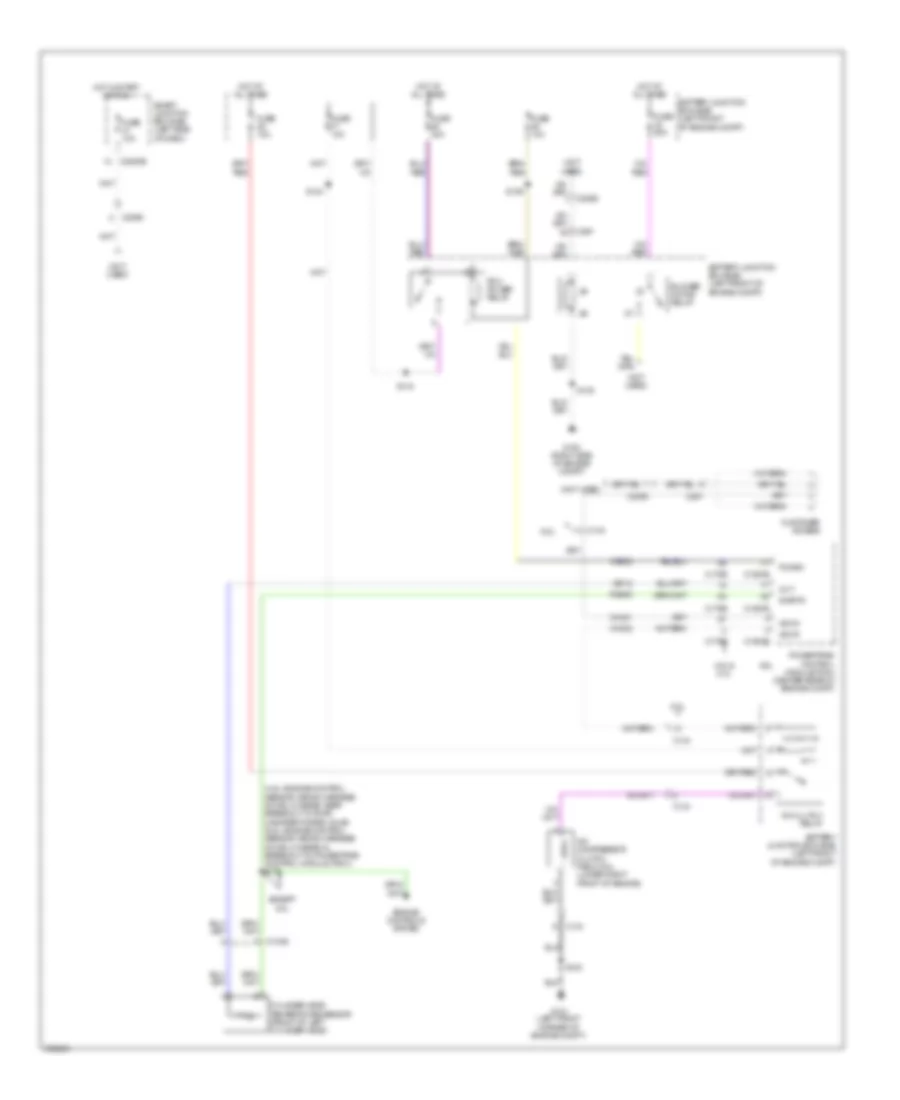 Manual A C Wiring Diagram with Stripped Chassis for Ford Cutaway E350 Super Duty 2012