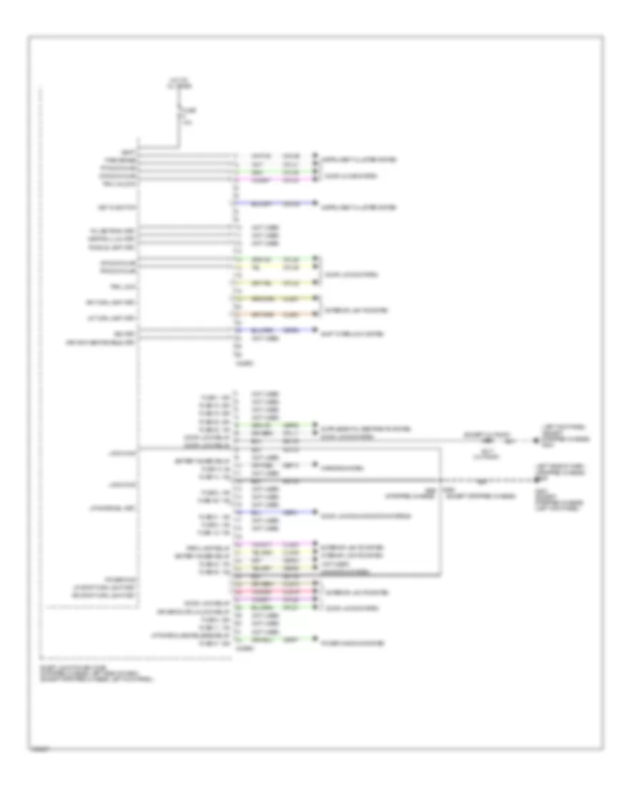 Body Control Modules Wiring Diagram (2 of 3) for Ford Cutaway E350 Super Duty 2012