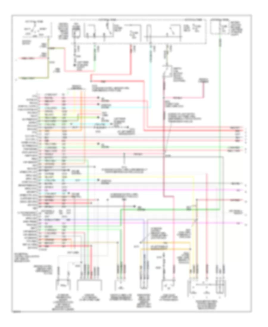 6.0L Diesel, Engine Performance Wiring Diagram (2 of 5) for Ford F550 Super Duty 2005