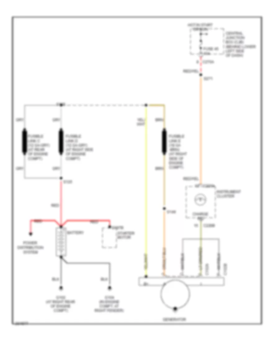 6 8L Charging Wiring Diagram for Ford F550 Super Duty 2005