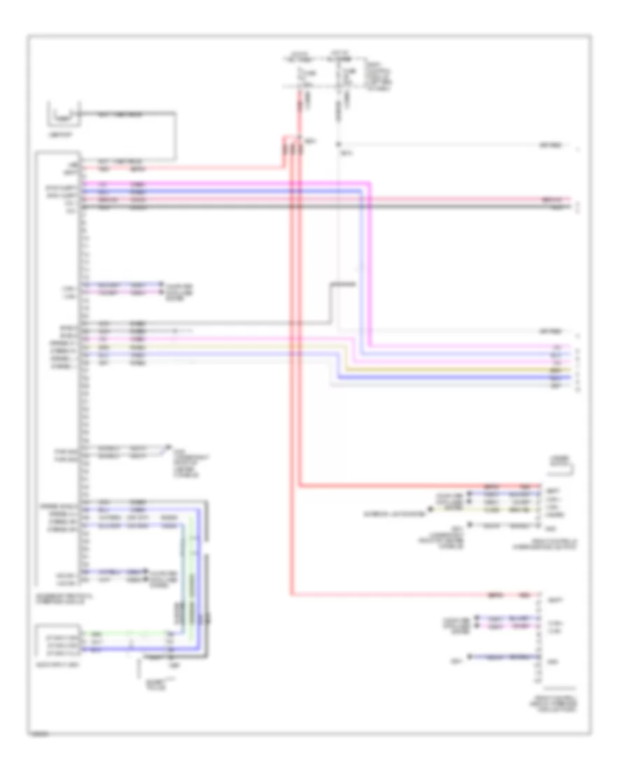 SYNC Radio Wiring Diagram, with SYNC GEN 1 (1 of 2) for Ford Explorer XLT 2013
