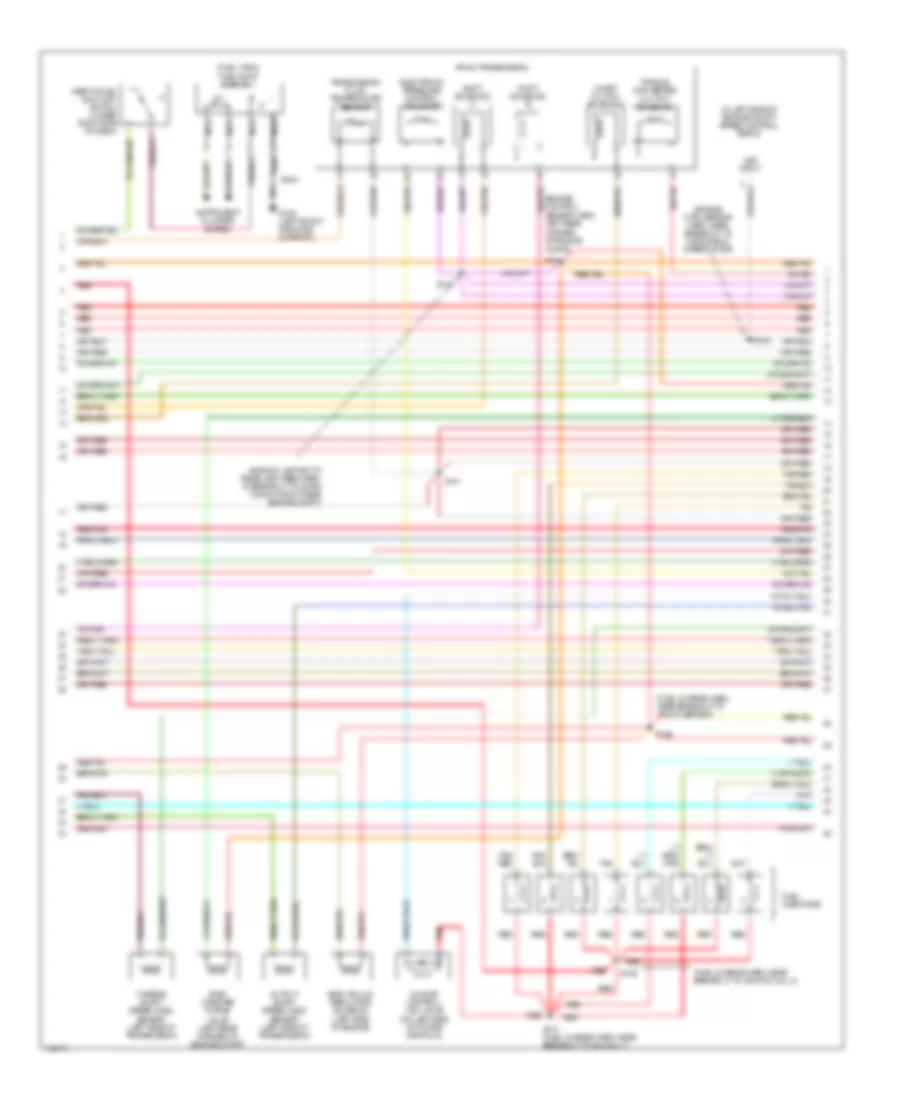 4 6L Engine Performance Wiring Diagrams with 4R100 Transmission 3 of 4 for Ford Expedition 2001