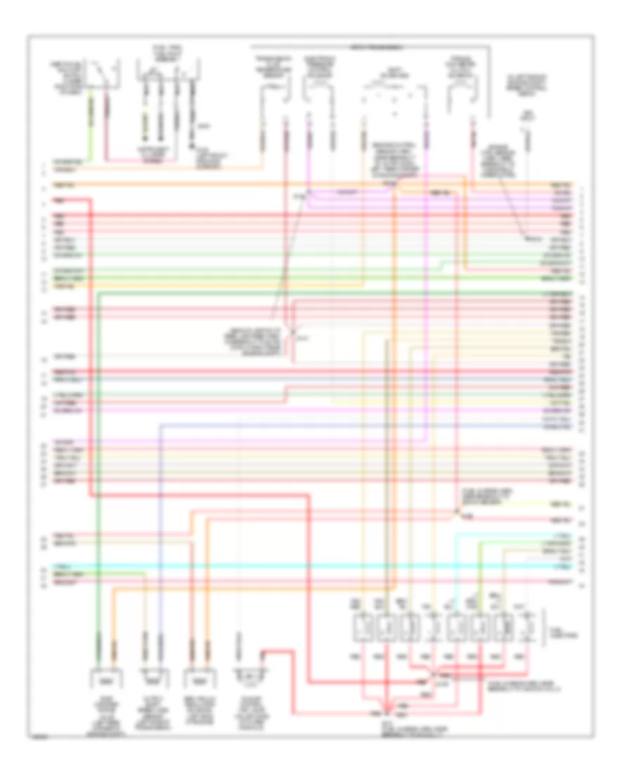 4 6L Engine Performance Wiring Diagrams with 4R70W Transmission 3 of 4 for Ford Expedition 2001