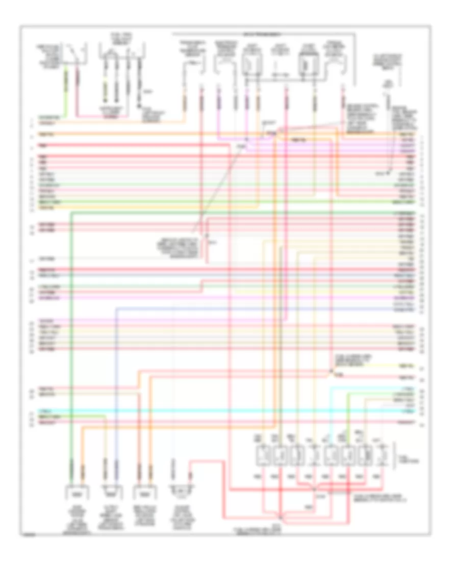 5.4L, Engine Performance Wiring Diagrams (3 of 4) for Ford Expedition 2001