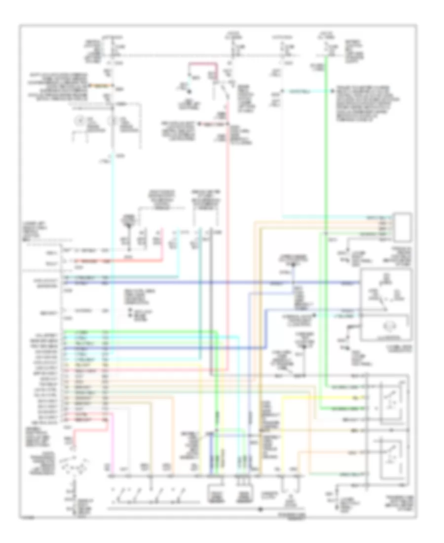 4WD Wiring Diagram for Ford Expedition 2001