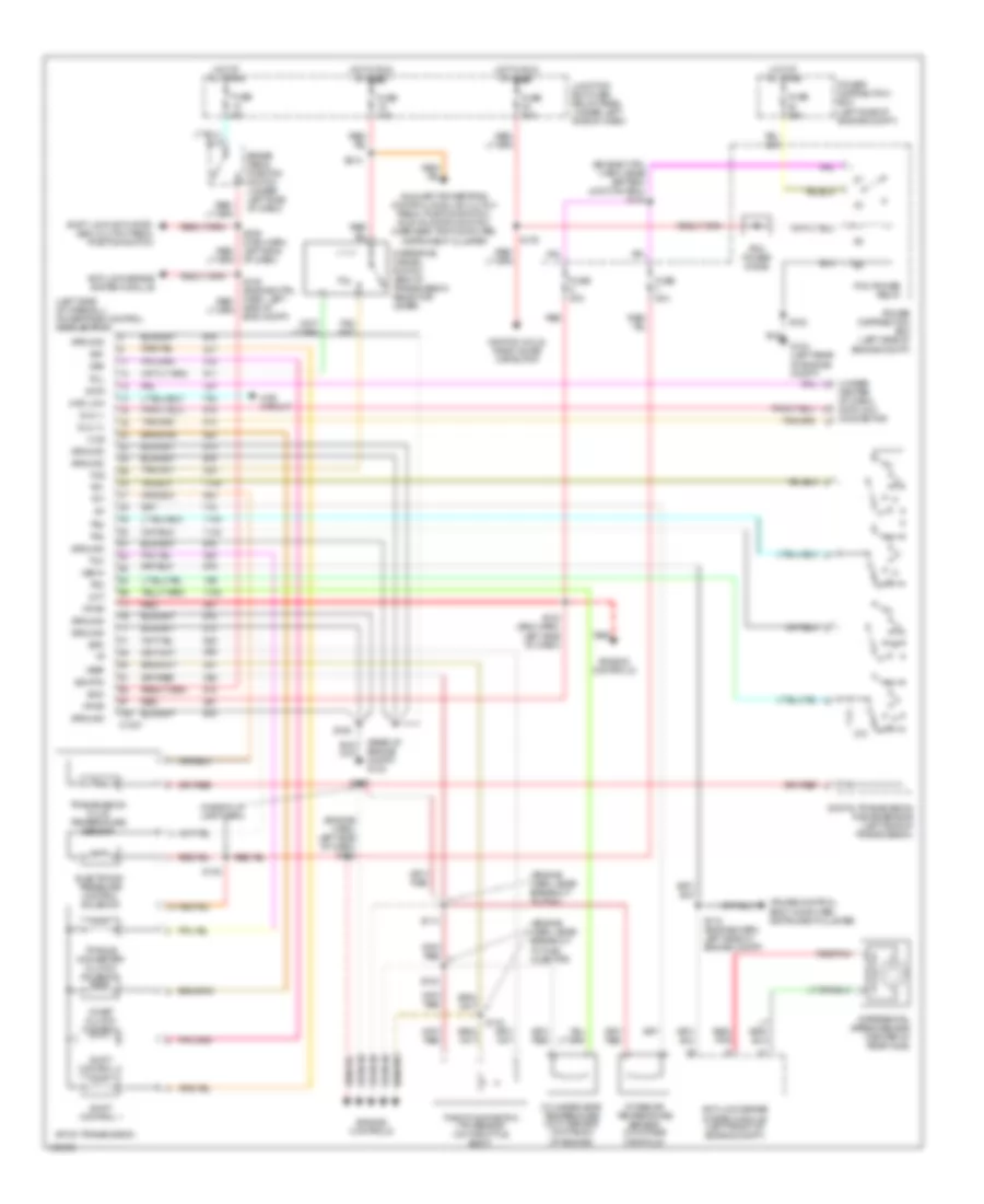 6 8L A T Wiring Diagram for Ford F450 Super Duty 1999