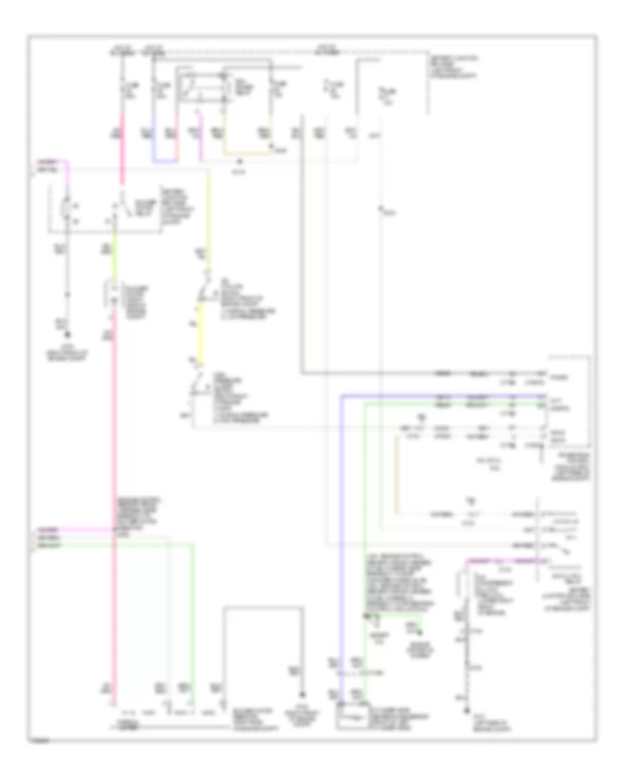 Manual AC Wiring Diagram, without Stripped Chassis (2 of 2) for Ford E450 Super Duty 2012