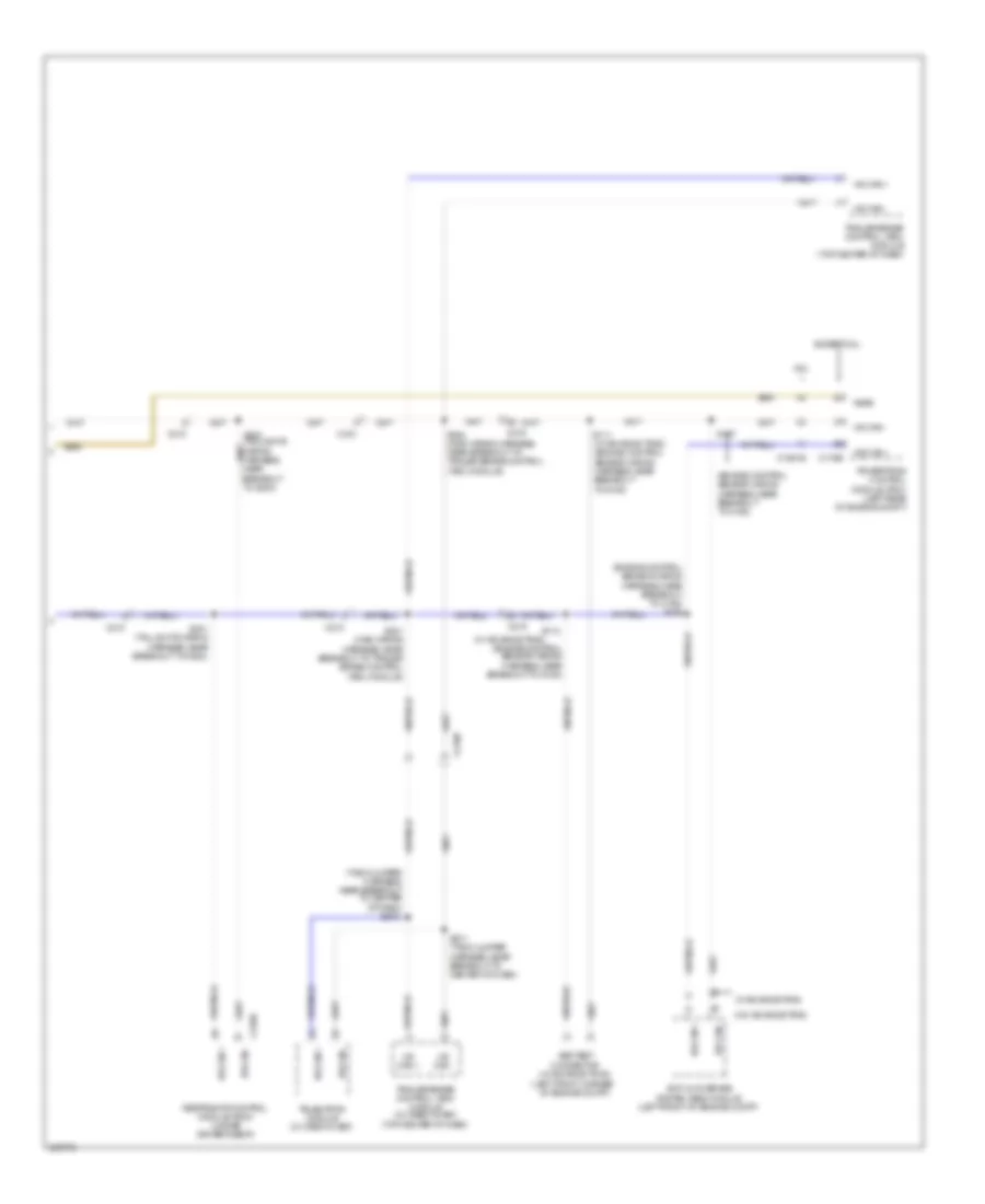 Computer Data Lines Wiring Diagram, without Stripped Chassis with Navigation (2 of 2) for Ford E450 Super Duty 2012
