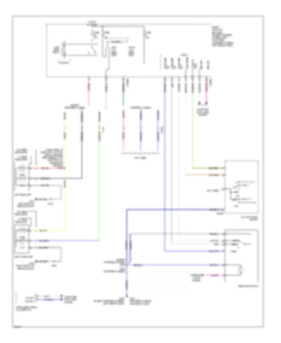 Headlights Wiring Diagram for Ford E450 Super Duty 2012