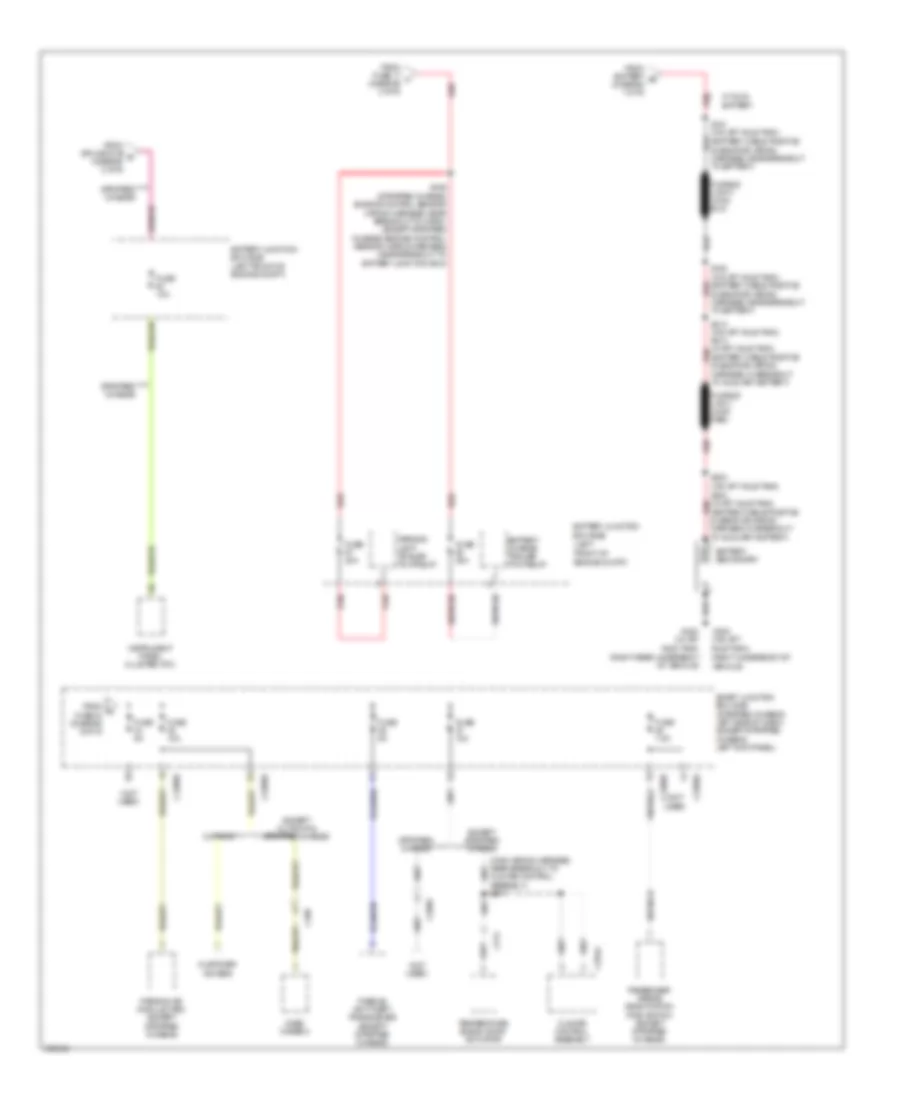 Power Distribution Wiring Diagram (7 of 9) for Ford E450 Super Duty 2012