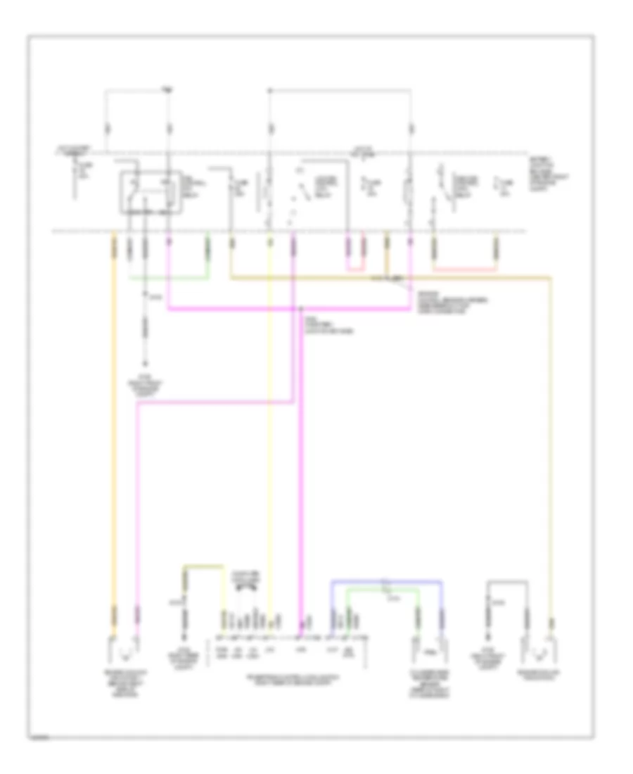 Cooling Fan Wiring Diagram for Ford Expedition King Ranch 2014