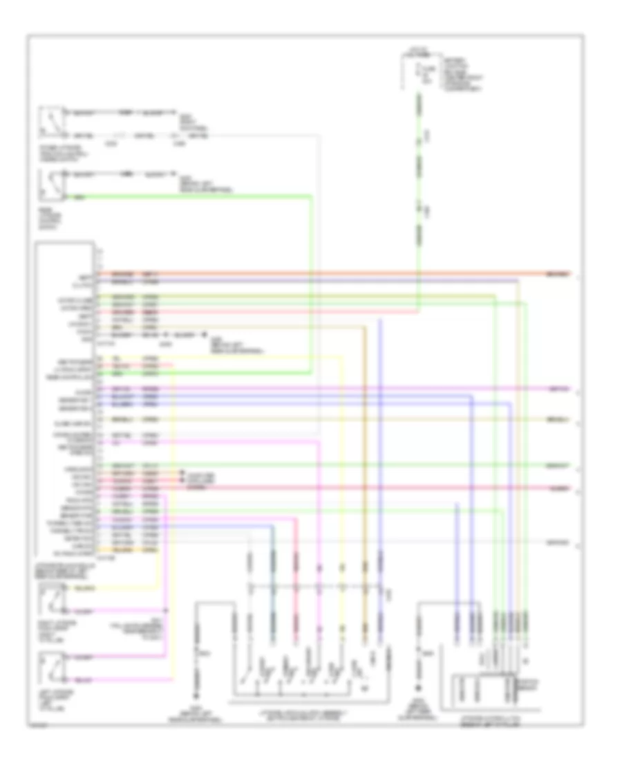 Power Liftgate Wiring Diagram 1 of 2 for Ford Expedition King Ranch 2014