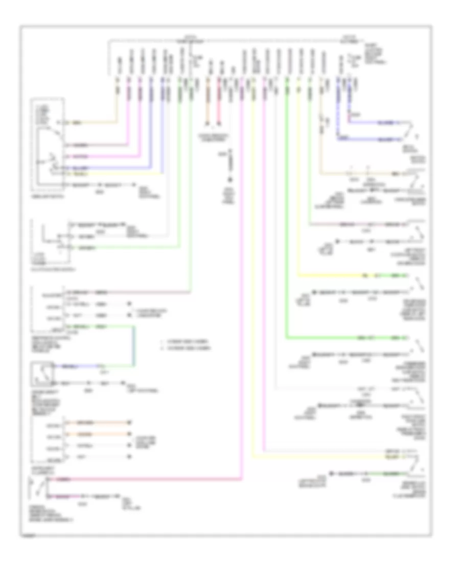 Chime Wiring Diagram for Ford Expedition King Ranch 2014