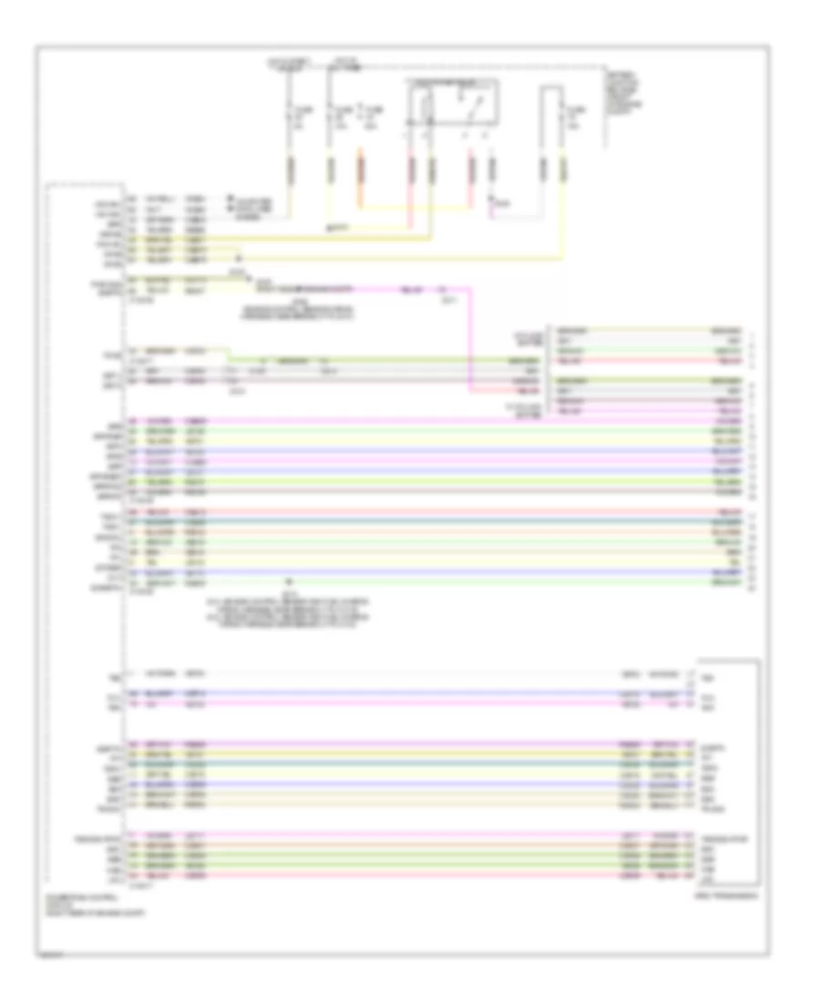 5.0L Flex Fuel, AT Wiring Diagram (1 of 2) for Ford F-150 FX2 2013