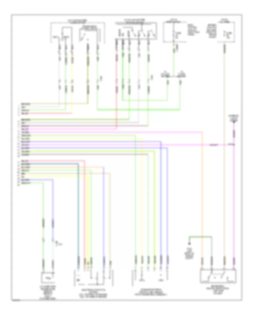 5.0L Flex Fuel, AT Wiring Diagram (2 of 2) for Ford F-150 FX2 2013
