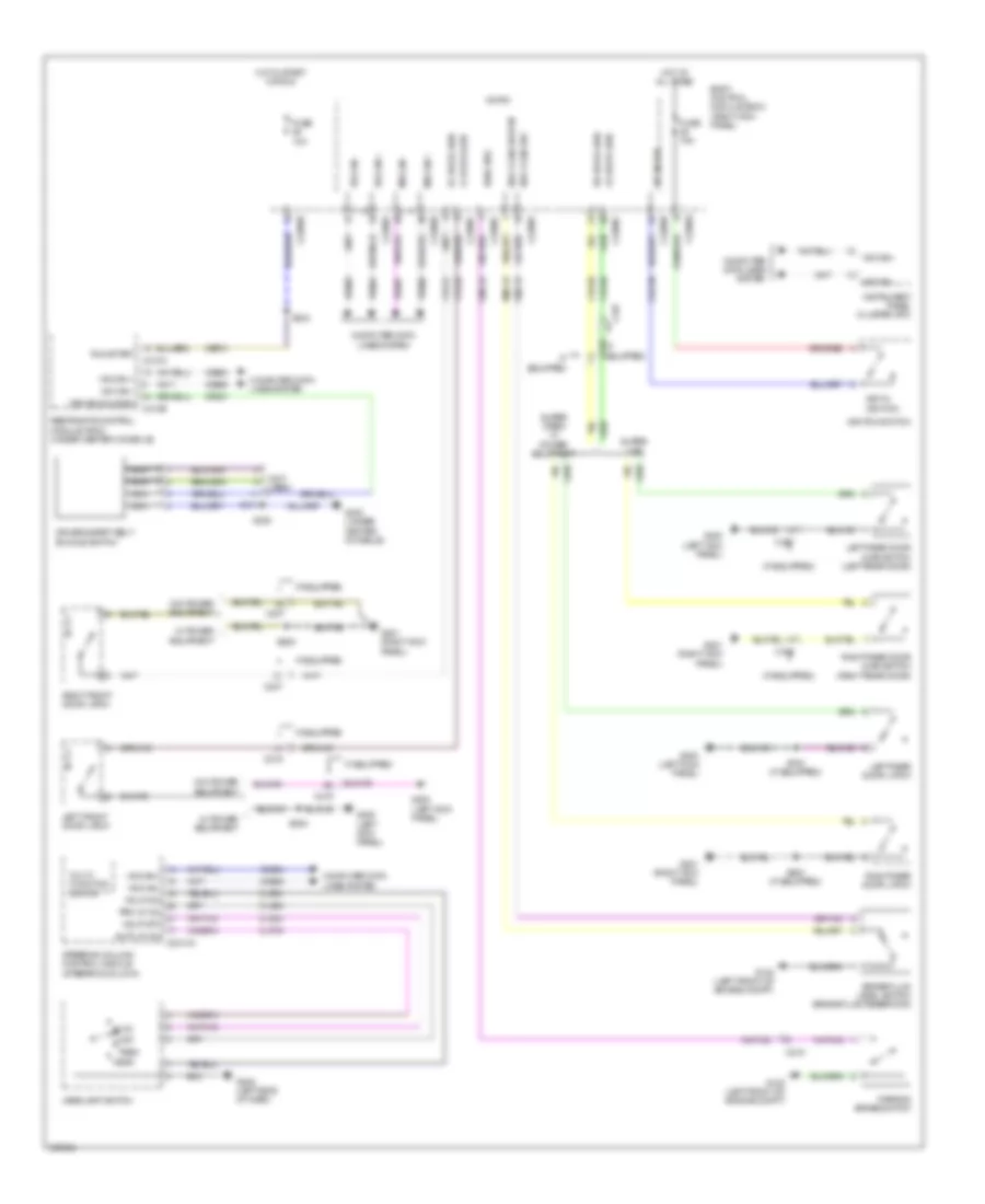 Chime Wiring Diagram for Ford F 150 FX2 2013
