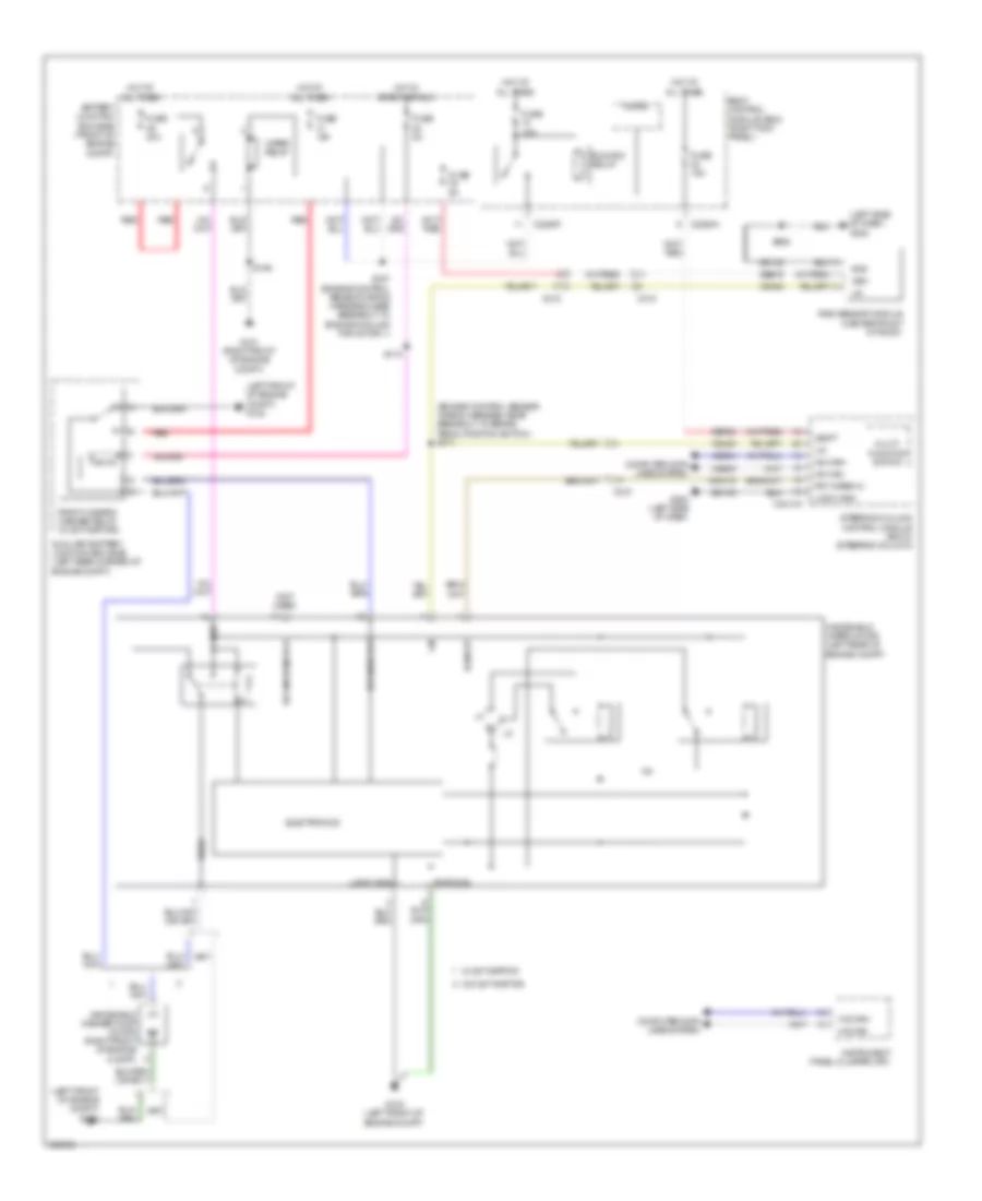 WiperWasher Wiring Diagram for Ford F-150 FX2 2013