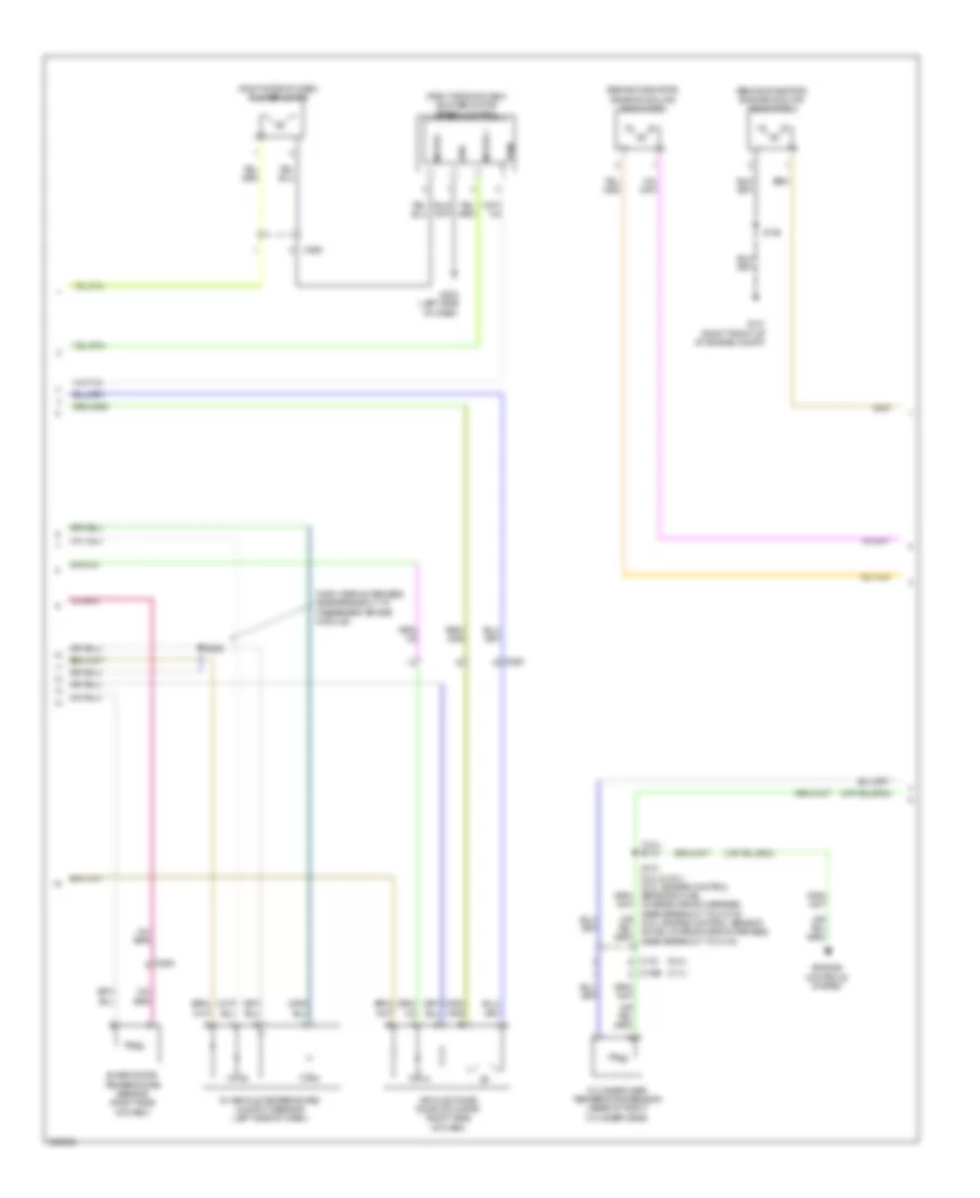 Manual AC Wiring Diagram, Except Base (2 of 3) for Ford F-150 FX2 2013