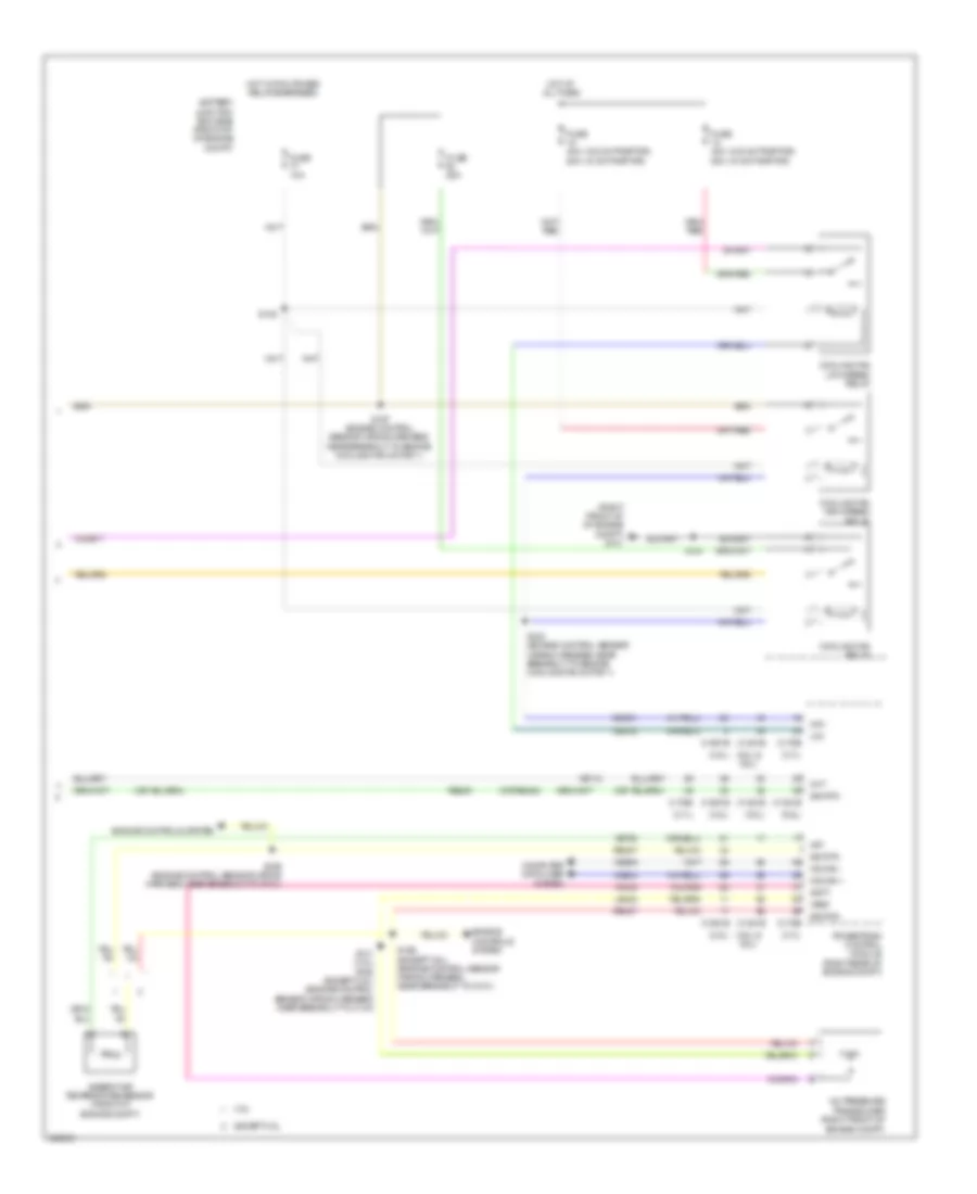 Manual AC Wiring Diagram, Except Base (3 of 3) for Ford F-150 FX2 2013