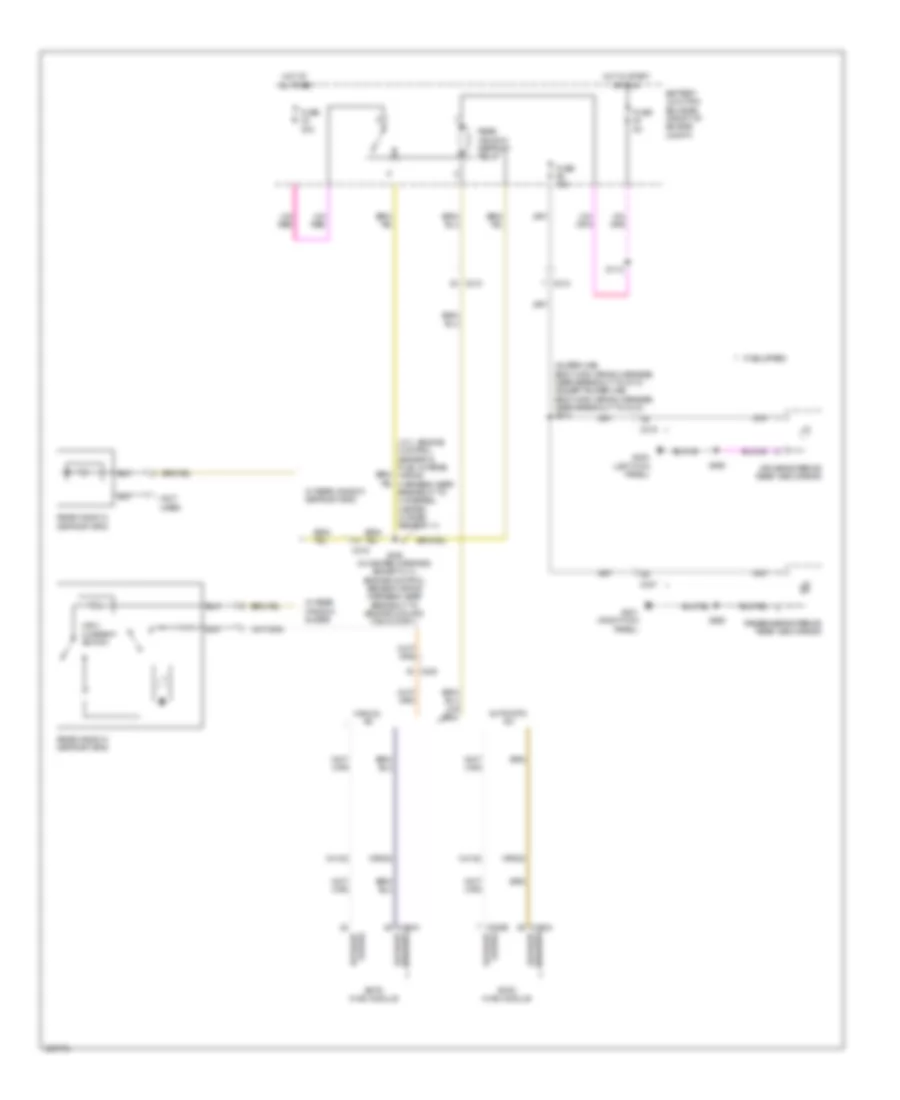 Defoggers Wiring Diagram for Ford F-150 FX2 2013