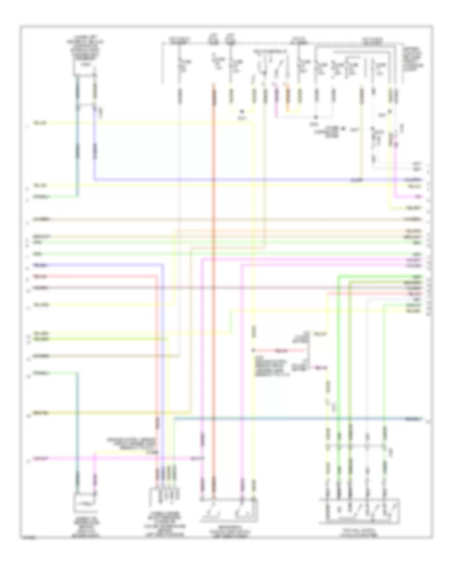 3.5L Twin Turbo, Engine Performance Wiring Diagram (2 of 6) for Ford F-150 FX2 2013