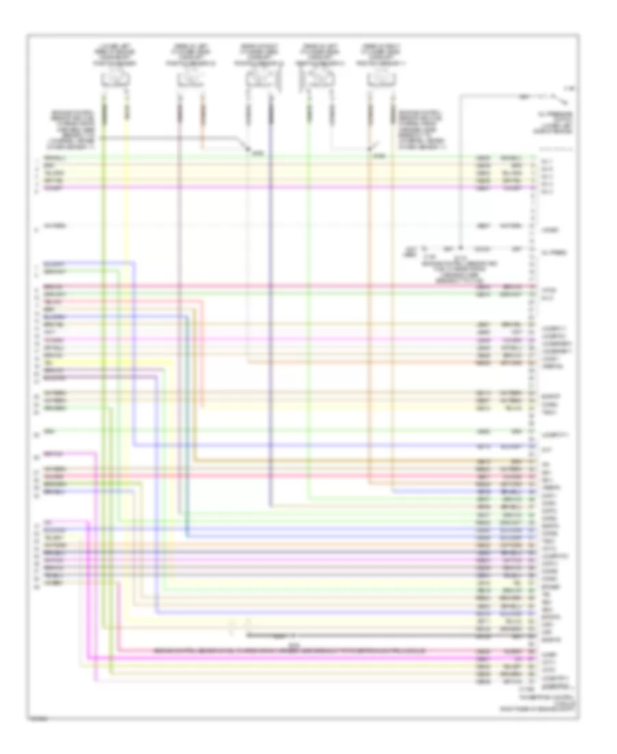 3.7L Flex Fuel, Engine Performance Wiring Diagram (6 of 6) for Ford F-150 FX2 2013